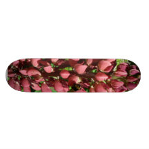 Flor roja Bush Patines