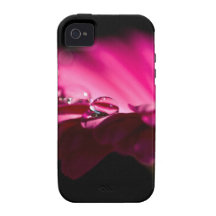 flor rosada iPhone 4/4S funda