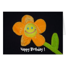 flor sonriente felicitaciones