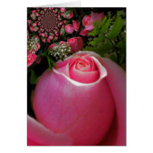 flor-uno-resplandor-globo tarjeta