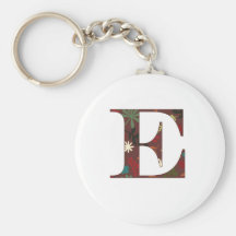 Flora E de la caída Llavero