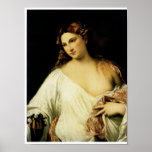 Flora, por Titian Poster