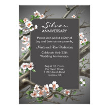 Floración blanca elegante de la invitación del ani