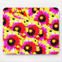 Floral Alfombrilla De Ratones