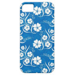 Floral azul bonito iPhone 5 cárcasas