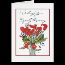 floral consiga la tarjeta bien tarjetas