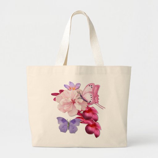 Floral exótico para la mamá bolsa de mano