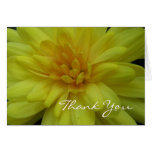 Floral gracias cardar tarjetón