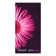 floral tarjeta fotográfica personalizada