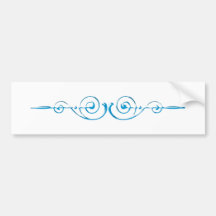 florales Ornament floral Auto Sticker