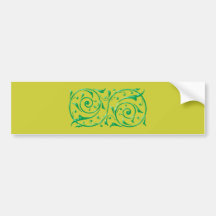 florales Ornament floral Auto Sticker