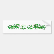 florales Ornament floral Auto Sticker