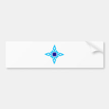 florales Ornament floral Auto Sticker