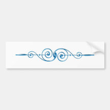 florales Ornament floral Auto Sticker