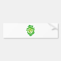 florales Ornament floral Autoaufkleber