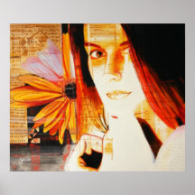 "Florece" la pintura del autor Impresiones