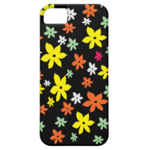 Florece mobil iPhone 5 Case-Mate cárcasa