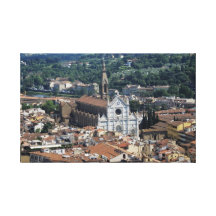 Florencia envolvió la lona lienzo envuelto para galerias