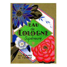 Flores 1925 de Superieure del perfume de Francia Postal