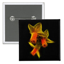 Flores abstractas del narciso pins
