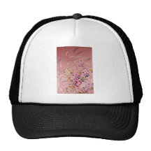Flores amarillas románticas de la caída gorra