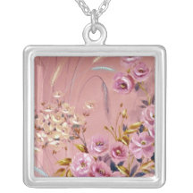 Flores amarillas románticas de la caída joyeria
