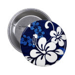 Flores azules de Hawaii Pin