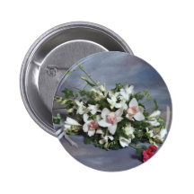 flores blancas del ramo pins