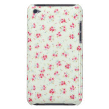 Flores color de rosa elegantes lamentables florale barely there iPod cobertura