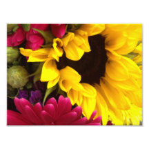 Flores coloridas cojinete