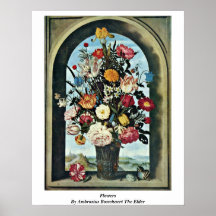 Flores de Ambrosius Bosschaert la anciano Posters