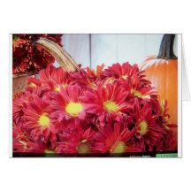 flores de la caída tarjeta