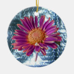 Flores de la cinta aislante adorno de navidad