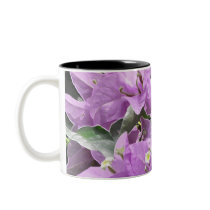Flores de la lavanda tazas