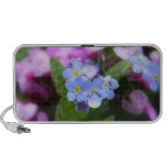 Flores de la primavera - nomeolvides y Redbuds Portátil Altavoz