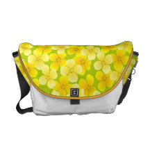 Flores de la sol bolsas de mensajería