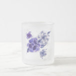 Flores de la tinta tazas