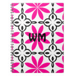 Flores de las rosas fuertes libretas