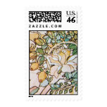 Flores de Nouveau del arte del vintage Sello