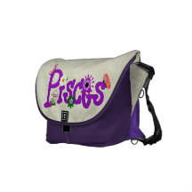 Flores de Piscis Bolsa De Mensajeria