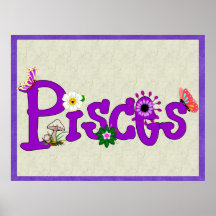 Flores de Piscis Impresiones