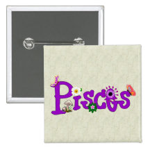 Flores de Piscis Pin