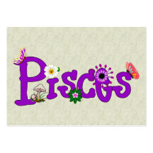 Flores de Piscis Plantillas De Tarjetas De Visita