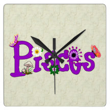 Flores de Piscis Relojes
