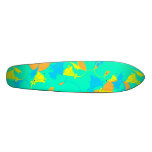 Flores de Sunkissed - turquesa Patines Personalizados