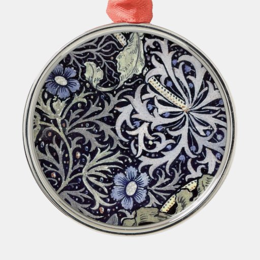 Flores de William Morris Ornamentos De Navidad