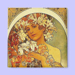 flores del mucha imanes