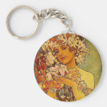 flores del mucha llaveros