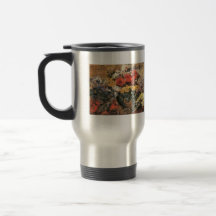 Flores del otoño de Lovis Corinto Taza