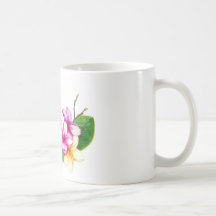 Flores del Plumeria Taza